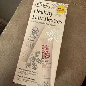 Briogeo Hair Care Duo with Red and White Design